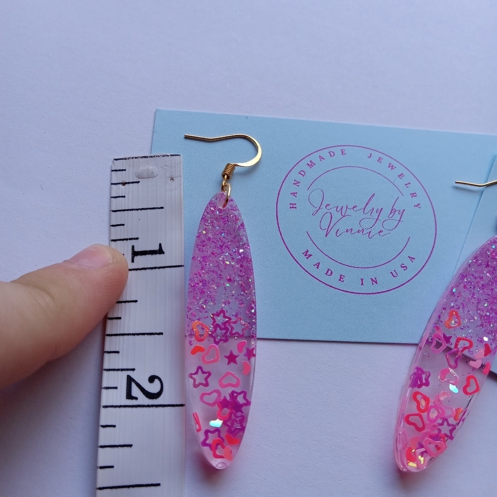 Hand Crafted Barbie's Dreams Collection Earrings - Picture 6 of 6